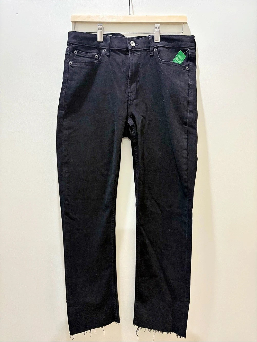 GAP Black Straight Leg Jeans